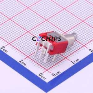 2MS1T2B2M6QES Toggle Switch Through hole Component (THT) Switch Single Pole Double Throw 300000 Cylindrical Knob PC Pin - Product Image 1