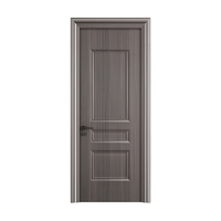 Portes intérieures WPC modernes et élégantes à prix abordable, porte en SPC avec finition blanche et design contemporain pour villa