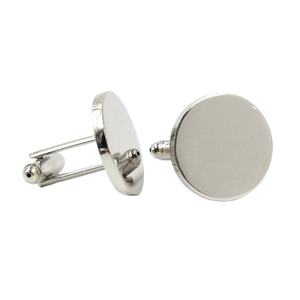 プロモーションギフトハードエナメル真鍮ブランク刻印ロゴカフリンクスカスタマイズされたユニセックスバルクユニフォームシャツカフリンクス - Product Image 1