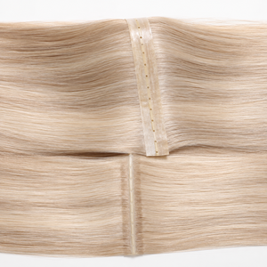 Extensions per capelli all'ingrosso con trama a farfalla, Remy vergine cinese, annodate a mano, a doppia trama, con estremità piene, per saloni - Product Image 1