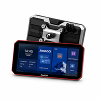 Écran sans fil robuste pour moto Aoocci C9 Pro 6 pouces IP67 avec caméra avant et arrière, caméra embarquée pour moto, navigation, moniteur