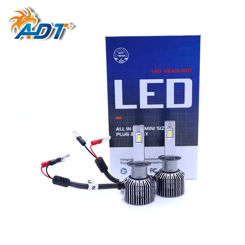 ADT Factory Price 56W Led Headlight Auto Bulb 360 H1 H7 H11 Led H4 Car Led Lights