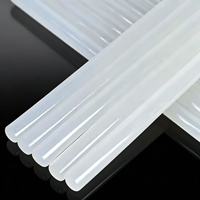 Bâton de colle thermofusible flexible JCXC blanc 7mm/11mm en option pour nœuds chinois, boules de cristal et artisanat – Adhésif à haute viscosité