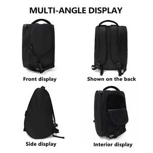 Sac de raquette de tennis personnalisé de grande capacité, sac à main en toile, étui spécial pour le rangement, sac à bandoulière pour le pickleball - Product Image 6