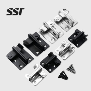 Cerradura de Seguridad Antirrobo Moderna de Acero Inoxidable para Uso en Hoteles, Cerradura para Puerta/Ventana con Apertura Izquierda/Derecha y Pestillo Deslizante - Product Image 1