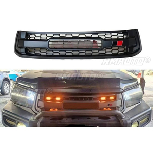 For Toyota <b>Hilux</b> Revo 2015-2018 <b>GR</b> Style Body Kit Car Bumper Grill Racing Grills Decorative Strips Front Bumper Grill Exterior - Product Image 2