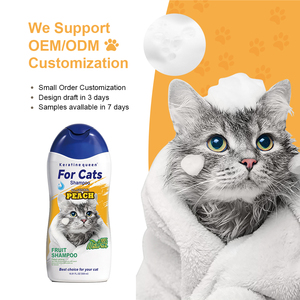 Champú <span class=keywords><strong>Antipulgas</strong></span> Ecológico para Perros y <span class=keywords><strong>Gatos</strong></span>, Seguro y Natural con Extractos de Plantas, Acondicionador Hidratante para Mascotas - Product Image 4