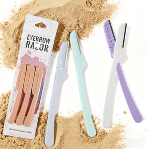 <span class=keywords><strong>Rasoir</strong></span> Dermaplane pliable pour femmes, <span class=keywords><strong>rasoir</strong></span> à sourcils, éliminateur de poils du <span class=keywords><strong>visage</strong></span>, épilation du <span class=keywords><strong>visage</strong></span>, outil de beauté pour le dermaplaning en voyage - Product Image 1