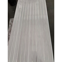 Décoration Plafond PVC Brillant à Rainures Dorées et Argentées, Panneau de Plafond en PVC pour la Maison, Fabrication Chinoise