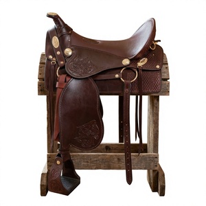 Sillín de Carreras Inglés de Cuero Vacuno NA94 de BS International, el Más Vendido, con Base de Madera Sostenible y Herrajes de Acero Inoxidable SUS304 - Product Image 1