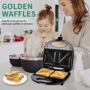 <b>Electric</b> <b>Griddle</b> Sandwich Maker 220V 110V Double Sided Heating Waffle Toaster Breakfast Machine - Product Image 2