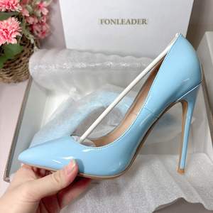 Décolleté da Ufficio Eleganti a Punta con Tacco a <span class=keywords><strong>Spillo</strong></span> Sexy per <span class=keywords><strong>Donna</strong></span>, Taglie 33-46 - Product Image 6