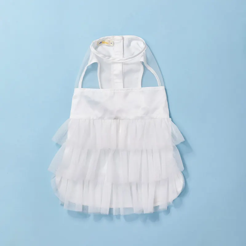 UFBemo hot sale Elegant Lace Summer Dog Princess Skirt Pet Wedding Dog Dress Dog Skirt