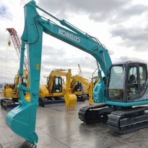 Excavatrice Kobelco SK125SR Engin de terrassement hydraulique sur chenilles d'occasion Équipement lourd Pelle à chenilles Seconde main En stock - Product Image 2