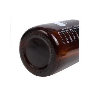 XZ LAB SUPPLIES 1000ml Clear Blue <b>Glass</b> Graduated Round Laboratory Bottles GL45 Blue Screw Cap 1 Year Warranty for Media/Storage - Product Image 6