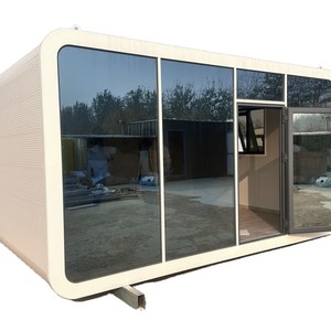 Módulo de Oficina Móvil Moderno con Estructura de Aluminio Rectangular Independiente para Edificio de Oficinas - Product Image 1
