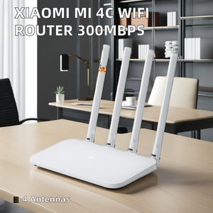<span class=keywords><strong>Xiaomi</strong></span>-<span class=keywords><strong>Router</strong></span> Mi <span class=keywords><strong>4C</strong></span> EU 802,11 b/G/n 2,4 GHz, <span class=keywords><strong>router</strong></span> inalámbrico controlado por aplicación inteligente de 300Mbps, repetidor QoS, módem USB WAN 4G - Product Image 3