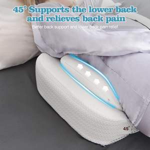 Blanc réglable femmes enceintes <span class=keywords><strong>ventre</strong></span> dos hanches soutien refroidissement mousse à mémoire <span class=keywords><strong>de</strong></span> <span class=keywords><strong>forme</strong></span> maternité grossesse oreillers compensés pour dormir sur le côté - Product Image 4