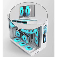 Nouveau design Oem Odm personnalisé tour d'armoire Pc vente en gros coques d'ordinateur de jeu Atx avec écran numérique
