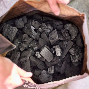 Indonesia Hardwood Black Charcoal Lump Charcoal Barbecue / BBQ Hard Wood Barbecue (BBQ) LUMP Natural Black 3 - 4 Hours 7200 - Product Image 2