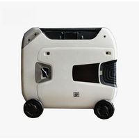 Générateur à essence silencieux 7KW, 7000W, onde sinusoïdale pure, démarrage électrique, pour la maison, le camping, les camping-cars