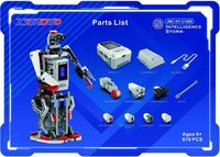 2108E-Intelligence Storm-ZMROBO, kit de robot d'apprentissage multifonction et amusant pour STEM, Scratch, Codage, Programmation Education