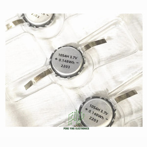 Cung cấp 1054 nhỏ có thể sạc lại pin lir1054 3.6V 40mAh mềm bọc polymer có thể sạc lại nút 3.7V tai nghe - Product Image 2