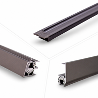 Bande lumineuse LED à angle réglable pour vitrine, étagère, bibliothèque, armoire, luminaires YBKTJD-22