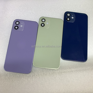 Iniu — boîtier arrière en verre pour <span class=keywords><strong>iPhone</strong></span>, pour modèles <span class=keywords><strong>12</strong></span>, 12pro, <span class=keywords><strong>12</strong></span> promax, coque de téléphone portable - Product Image 2