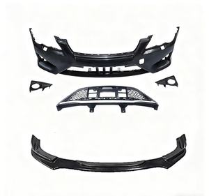 Runze Factory Direct New Carbon Black High Quality 100% Fitment Front Lip Bumper Assembly for Mark X 2005-2009 Plastic ABS - Product Image 1