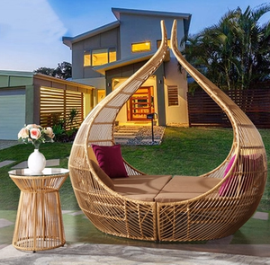 Chaise d'été Chaises longues Mobilier d'extérieur Chaise d'attente 3 places - Product Image 3