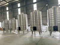 Cuves de fermentation de vin 100L-30000L Équipement viticole Usine de fabrication 500L 1000L 2000L 5000L 3000L