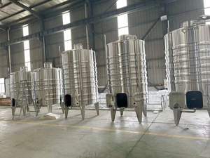 Cuves de fermentation de vin 100L-30000L Équipement viticole Usine de fabrication 500L 1000L 2000L 5000L 3000L - Product Image 3