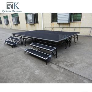 เวทีคอนเสิร์ตแบบพกพา แข็งแรง รับน้ำหนักได้มาก ทำจากเหล็ก พับเก็บได้ - Product Image 5