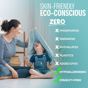 Eco Friendly strisce di biancheria fresca profumo di lino 60 carichi per il detersivo per bucato per bambini - Product Image 3