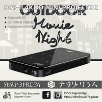 Proyector Portátil Mini DLP P09, Precio de Fábrica, Android 14, Enfoque Manual, 1GB 8GB, Cine en Casa, Video 4K, Alta Luminosidad, Tiro Corto, WiFi