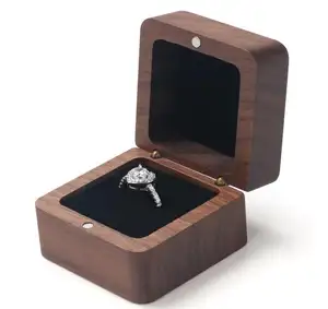 Wooden Ring Box Engagement Ring Box Rustic Wedding Ring Box Wood Ring Box Ring Gift Box Vintage Ring Holder Boxes