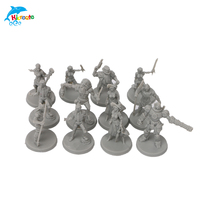 China lieferant neue design board spiel miniatur individuell brettspiel kunststoff kleine figuren miniaturen hersteller