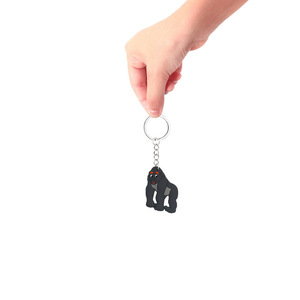 Phim Hoạt Hình Dễ Thương Anime Tùy Chỉnh Mềm PVC Cao Su Phim Hoạt Hình Rừng Động Vật Móc Chìa Khóa Mặt Dây Chuyền <span class=keywords><strong>Keyring</strong></span> Phụ Kiện Quà Tặng - Product Image 6