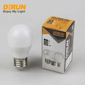 Globe 3W 5W 6W 7W 8W 100LM/W ERP CE ROHS E27 E14 B22 ERP F Class G45 LED Bulb Light , LED-G45