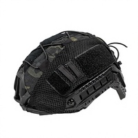 Housse de casque tactique FAST en ABS, camouflage transfrontalier avec cordon élastique, casquette russe Little Green Man pour sports de boxe