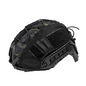 Housse de <span class=keywords><strong>casque</strong></span> tactique FAST en ABS, camouflage transfrontalier avec cordon élastique, casquette <span class=keywords><strong>russe</strong></span> Little Green Man pour sports de boxe - Product Image 5