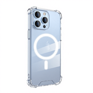 1.5mm 투명 자석 충격 방지 아이폰 17 프로 맥스 케이스 맞춤 로고 도매 - Product Image 3