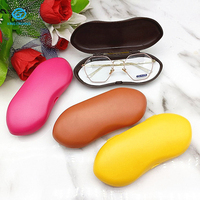 Boîte de rangement en PVC coloré pour lunettes, emballage en plastique pour lunettes d'enfants, vente en gros