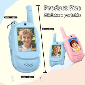 Divertido Juguete Interactivo <span class=keywords><strong>con</strong></span> Video y Sonido, Walkie Talkie Portátil para Niños, Juguete Interactivo para Exteriores para Niños y Niñas - Product Image 4