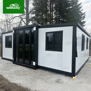 Prix Usine – Maison Conteneur Préfabriquée 20ft 40ft Entièrement Meublée, Extensible, Idéale <span class=keywords><strong>pour</strong></span> Bureau, Camping – Remise Spéciale - Product Image 3