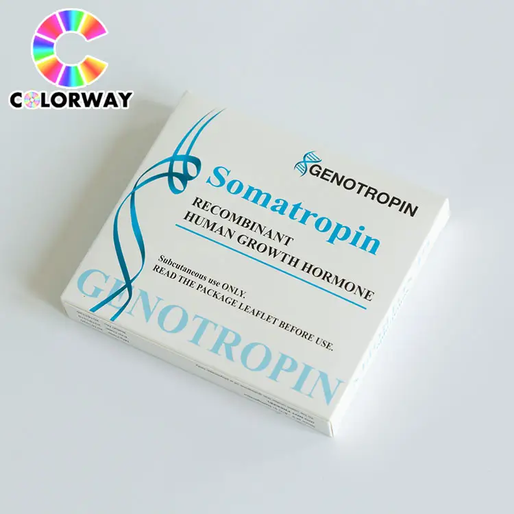 Somatropin growth hormone plastic tray 2ml vial hgh packaging boxes