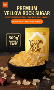 Azúcar de Roca Amarillo Premium de Alta Calidad/Venta al por Mayor/Venta Directa de Fábrica, Bolsa de 500g, Azúcar Grande en Bolsa, Método Tradicional para Hervir Té, Auténtico - Product Image 6