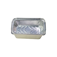 Récipient alimentaire jetable biodégradable de plat de cuisson de plateau de papier d'aluminium avec le couvercle d'aluminium pour le processus de boursouflure alimentaire à emporter