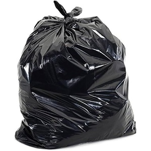 Sacs poubelles noirs jetables en plastique de 55-60 gallons pour entrepreneurs, grands sacs poubelles noirs très résistants - Product Image 3